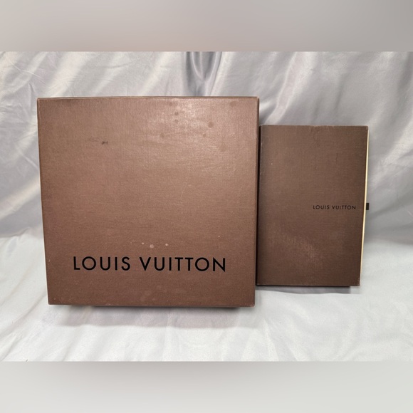 Set of 2 Authentic LOUIS VUITTON Empty Box Old Style - Picture 1 of 9